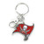 TAMPA BAY BUCCANEERS TEAM LOGO HEAVYWEIGHT KEYCHAIN