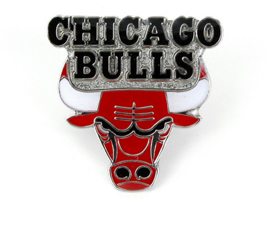 CHICAGO BULLS PRIMARY LOGO PIN