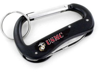 US MARINES CORPS MULTI TOOL CARABINER KEYCHAIN (SP)