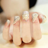 3D White Pearl Rhinestone