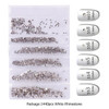 1440 pcs Super Shiny Crystal Nail Rhinestones