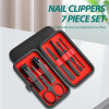 Compact Nail Clipper Set - 7 Pcs