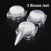 Set of 3 Aurora Chrome Mirror Nail Powders