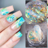 Ice Crystal Aurora Opal Sequins