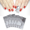 50 pcs Aluminium Foil Nail Polish Remover Wraps