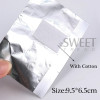 50 pcs Aluminium Foil Nail Polish Remover Wraps