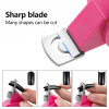 Adjustable Professional Stainless Steel Nail Clipper for False Nails