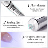 Solid Nail Tips Gel Glue