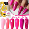 Pink 6 Colors Gel Polish Set 10ml