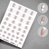 French Manicure Strip Nail Forms