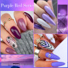12Pcs/Set - 10 Gel Nail Polish + Base + Top