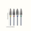 Set 4pcs Tungsten Carbide Nail Drill Bits