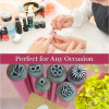 6pcs Nail Art Stamping Pen Set