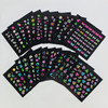 24 Sheets 3D Glow in The Dark Nail Stickers