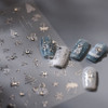 Sparkling 3D Christmas Nail Art Stickers