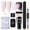 LILYCUTE 5pcs Nail Extension Kit