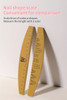 Nail file with Ruler Scale & Shape Templates