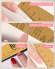 Nail file with Ruler Scale & Shape Templates
