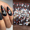 Skull & Rose Cartoon Nail Art Stickers