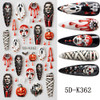 2pcs Gothic Halloween Nail Stickers
