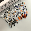2pcs Halloween 5D Nail Stickers