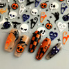 2pcs Halloween 5D Nail Stickers