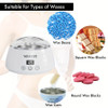 WAXKISS Smart Digital Wax Heater Set – 500ml with Hard Wax Beans WAXKISS Smart Digital Wax Heater Set – 500ml with Hard Wax Beans