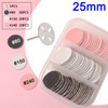 60pcs Sanding Paper with 1pc Metal Disc