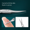 Left Hand Stainless Steel Cuticle Nipper