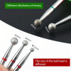 4pcs Cuticle Drill Bits 3/32''