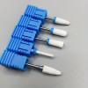 A Set of 5 Ceramic Nail Drill Bits