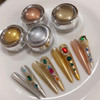 4pcs Chrome Mirror Nail Powder Set