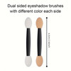 20pcs double-sided eye shadow sponge sticks