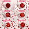 6pcs Heart-Shaped Nail Glitter Powder