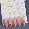2pcs of love nail art stickers