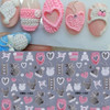 5D Embossed Cozy Sweater Nail Art Stickers