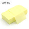 200pcs Each Pack Nail Cleaning Pads