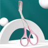 Eyebrow scissors with comb
