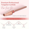Professional Tungsten carbide acrylic nail drill bit 3/32"