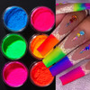 Set of 6 Neon Phosphorescent Powders