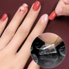 Ultra-Thin Transparent Jelly Glue Nail Art Stickers (120 pcs)