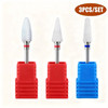 3pcs Ceramic Nail Grinding Heads Set