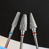 3pcs Tungsten Carbide Nail File Set (3/32")