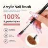 5pcs Professional Nail Brush Set for Acrylic Nails
