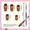 5pcs Professional Nail Brush Set for Acrylic Nails