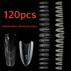 120pcs Sandwich-Style Nail Extension Molds