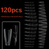 120pcs Sandwich-Style Nail Extension Molds