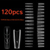 120pcs Sandwich-Style Nail Extension Molds