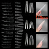 120pcs Sandwich-Style Nail Extension Molds