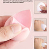 8pcs Large Multi-Color Ultra Soft Makeup Sponges Set
